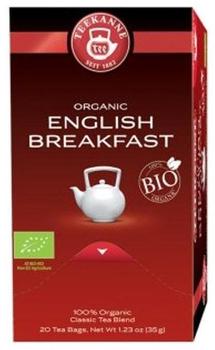 Teekanne English Breakfast Schwarzer Tee 20x1,75 g