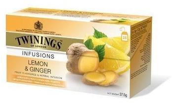 Twinings Zitrone & Ingwer Früchtetee 3x25x1,5 g