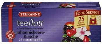 Teekanne Teeflott Johannisbeere-Kirsche (25 Stk.)