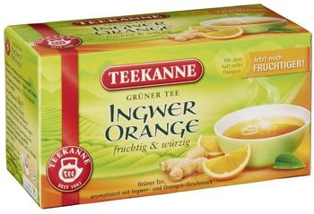 Teekanne Grüner Tee Orange & Ingwer (20 Stk.)