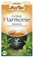 YOGI TEA, Gr&uuml;ne Harmonie, Gr&uuml;ner Bio Kr&auml;utertee 17X1,8 g
