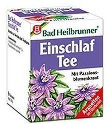 Bad Heilbrunner Einschlaf Tee mit Melatonin Pulver Sticks (10 Stk.)