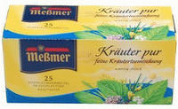 Me&szlig;mer Kr&auml;uter pur 25 Teebeutel - 12 Packungen
