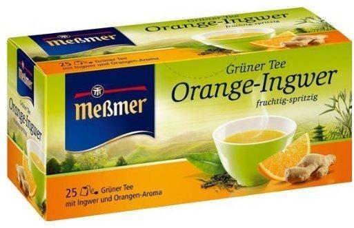 Meßmer Grüner Tee Orange-Ingwer (25 Stk.)