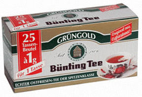 Bünting Tee Grüngold Teebeutel (25 Stk. à 1 g)