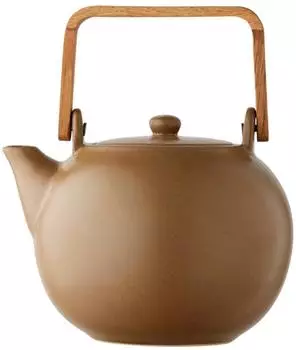 Bitz Teekanne wood mit Teesieb 1,2 l