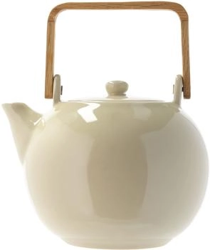 Bitz Teekanne sand mit Teesieb 1,2 l