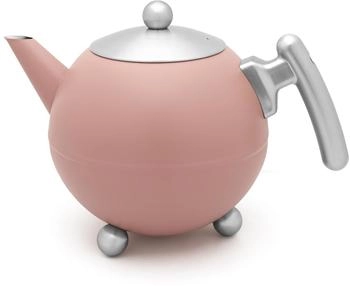 Bredemeijer Teekanne, Teekanne Bella Ronde 1,2l rosa matt 101014 (1.20 l)