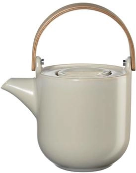 ASA COPPA Teekanne mit hellem Holzgriff tofu 0,6l