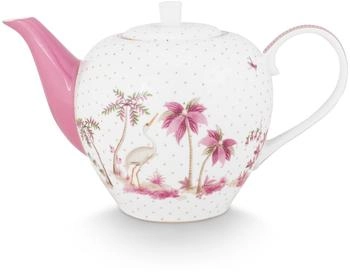 PiP Studio Jolie Dots Gold Pink Teekanne 1,6l