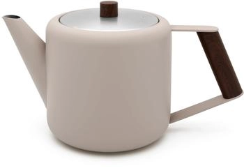 Bredemeijer Teekanne, Teekanne Design Boston 1,1l beige braun 111018 (1.10 l)