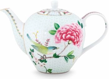 PiP Studio Blushing Birds Teekanne gross white 1,6 l