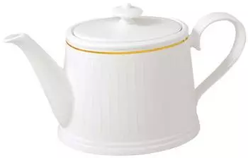 Villeroy & Boch Château Septfontaines Teekanne1,2 l Weiß-gold
