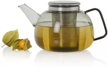 AdHoc Ad Hoc, Teekanne, YUNA Glas/Grau (1.60 l)