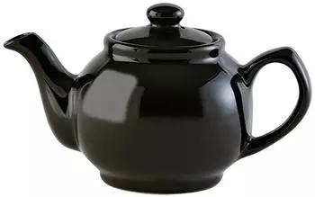 Price & Kensington Teekanne 0,45 Liter für 2 Tassen glänzend schwarz