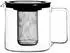 Novel Teekanne mit Siebeinsatz, Glas, 1,3l (0032800070)