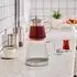 Karaca Keops Borosilikatglas Türkisches Teekannen-Set mit Teesieb, 2L & 0,8L (1000157700002)