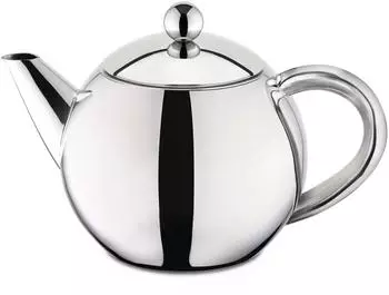 Karl Weis Teekanne mit Teefilter, Edelstahl, 800ml (17011)