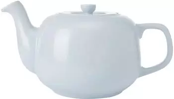 La Cafetiere Klassische Keramik-Teekanne, himmelblau, 1,2L, 4 Tassen