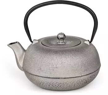 Bredemeijer Sichuan Guss-Teekanne 1,0l champagne mit Edelstahl-Teefilter (153082)