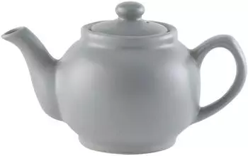 Price & Kensington British Teatime Teekanne 6 Tassen, 1,1l, matt grau