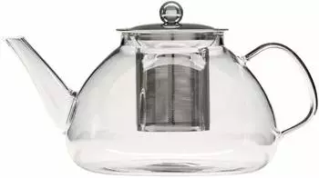 Secret de Gourmet Teekanne aus Glas und Edelstahl 1,3L