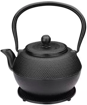 Karl Weis Teekanne aus Gusseisen 1,1L mit Untersetzer (17944)