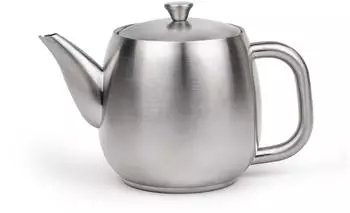Bredemeijer Teekanne doppelwandig, Edelstahl, 0,9L (111100)