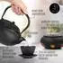 Lumaland Tetsubin Teeservice 12-tlg., Gusseisen, 1,4L, schwarz (LL-20230)