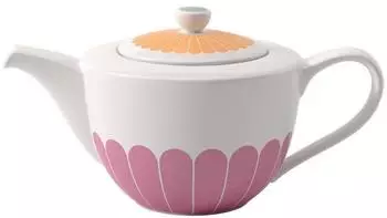 Villeroy & Boch Fleur Couleur Teekanne Porzellan 1,2l