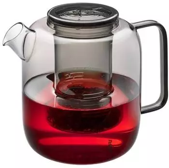 GEFU TREVIO Teekanne Borosilikatglas mit Teesieb 1,5l (12908)