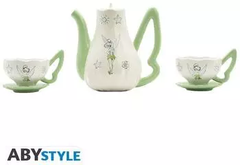 ABYstyle Peter Pan Tinker Bell Teekanne & 2 Tassen Set (ABYTAB077)