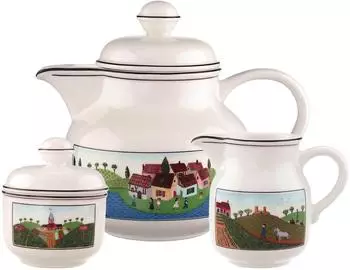 Villeroy & Boch Design Naif Tee-Set 3-teilig, bunt (76088457-0)