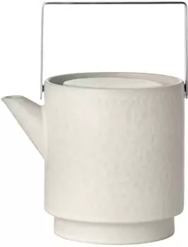 Blomus MAKOTO Teekanne Keramik 1L Moonbeam (64954)