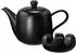 Seltmann Weiden Liberty Velvet Black Teekanne mit Stövchen 1,6l
