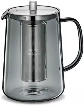 Küchenprofi Teekanne ASSAM 1,2L Glas, grau