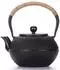 LuxusKollektion Tetsubin Teekanne Gusseisen mit Edelstahl-Sieb, 1200ml, schwarz