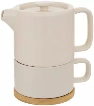 Atmosphera Teekanne Nature Terra Creme 700ml