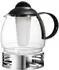 Ritzenhoff & Breker Ravenna Teekanne mit Sieb & Stövchen, Glas, transparent, 1,8l