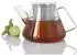 AdHoc ORIENT+ Teekanne & Stövchen TUTO Set, Borosilikatglas/Akazienholz, 1,5l
