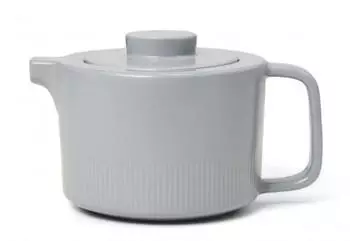 Marc O'Polo Moments Teekanne Porzellan, soft grey, 1,0L
