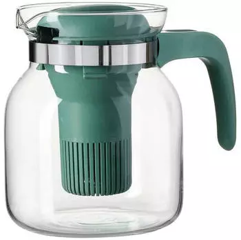 Ritzenhoff & Breker Salvia Teekanne mit Sieb, Glas, 1,2L (824650)