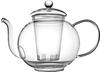Bredemeijer Teekanne Verona 1,5l Glas inkl. Teefiler 1466