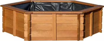 Dobar Hexagon 330L braun (29230FSCe)
