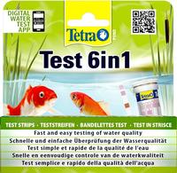 Wasserschnelltest Pond 6 In 1 F&uuml;r Teichwasser 25 Streifen Teichpflege - Tetra