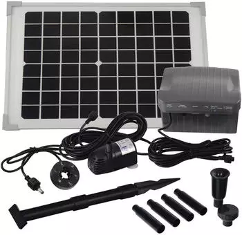 Agora-Tec Solar Teich - Pumpen - Set 10W (001001004)