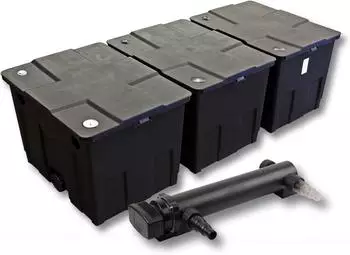 Wiltec CBF-350C Teichfilter-Set 90000L mit 24W UVC Klärer (54775)