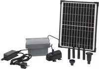 Ubbink Springbrunnenpumpe "SolarMax 600 Accu inkl. PowerControl" Hybrid-Funktion