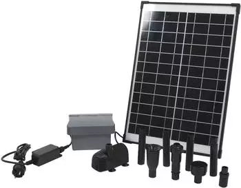 Ubbink SolarMax 1000 Accu Springbrunnenpumpe mit PowerControl, Hybrid-Funktion (1351375)