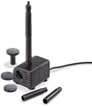 Esotec Fountain 250/330 Solarpumpe 6-9V/DC 330l/h LED-Anschluss IP68 (101989)
